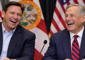 Ron DeSantis Greg Abbott